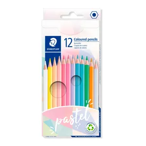 Creyones de Madera Pasteles Staedtler Noris 12 Colores